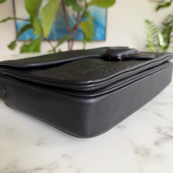 Coach Coach Soft Tabby Messenger in Signature Leather Black Top Handle Crossbody - Picture 7 of 16